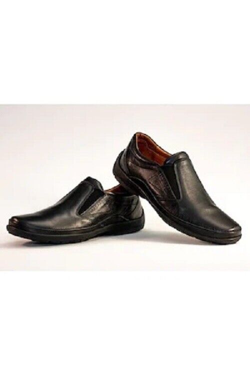 Men's Shoes Casual Natural Leather Gittanos 102, Black (Free Shiping 🚚)