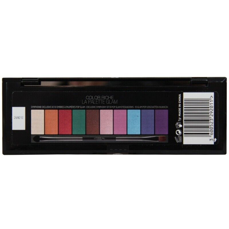 LOreal Color Riche Eyeshadow Palette,La Palette Glam 7g