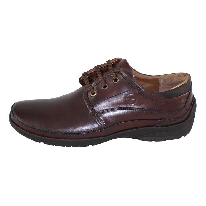 Men's Shoes Casual Natural Leather Gittanos 103, Brown