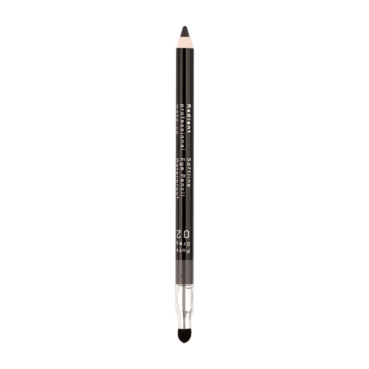 Radiant Softline Waterproof Eye Pencil with Smudging Tool,02 Pure Grey,Free 🚚