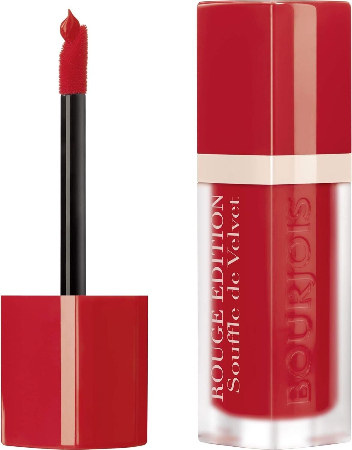 Bourjois Rouge Edition Souffle de Velvet Liquid Lipstick,2 Coquelic'oh