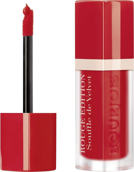 Bourjois Rouge Edition Souffle de Velvet Liquid Lipstick,2 Coquelic'oh