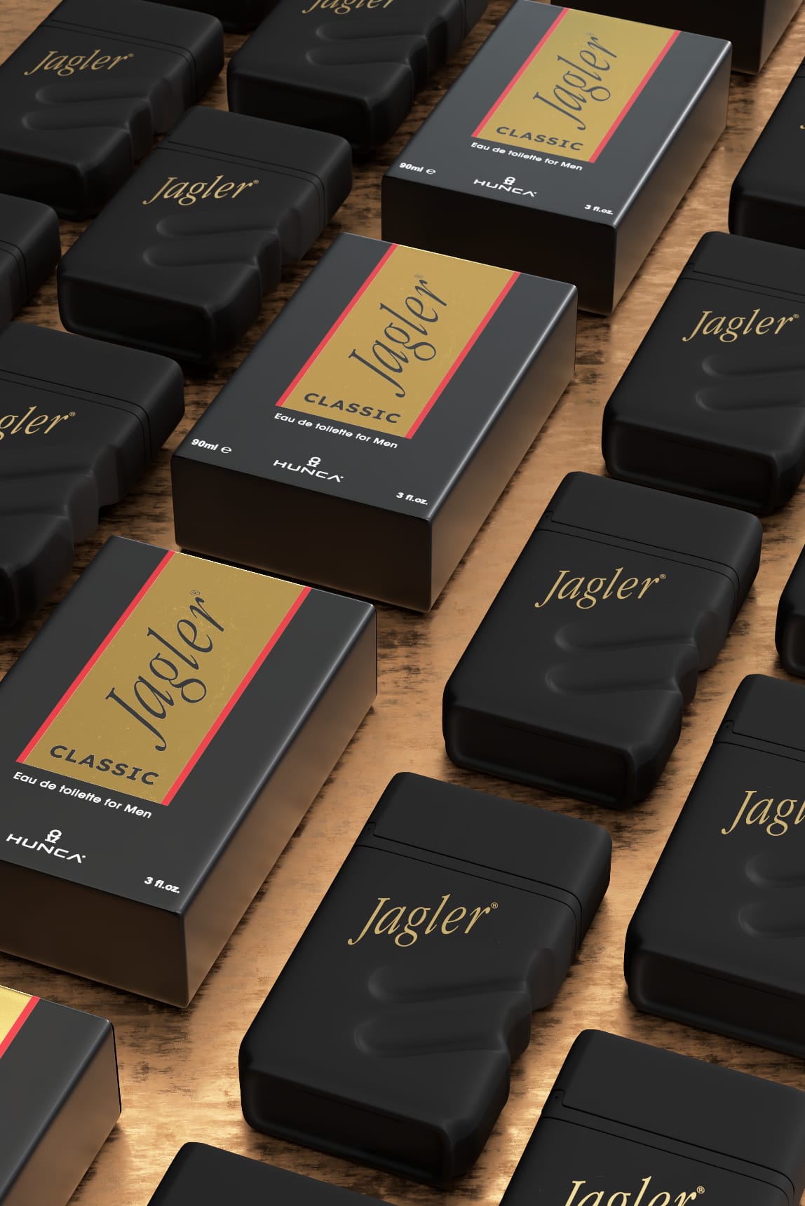 Jagler Perfume EDT Men 90 ml by Hunca