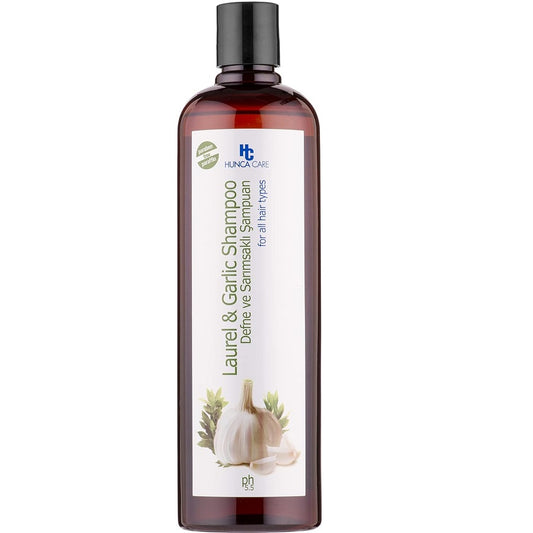 Laurel & Garlic Hair Shampoo 675 ml by Hunca Care