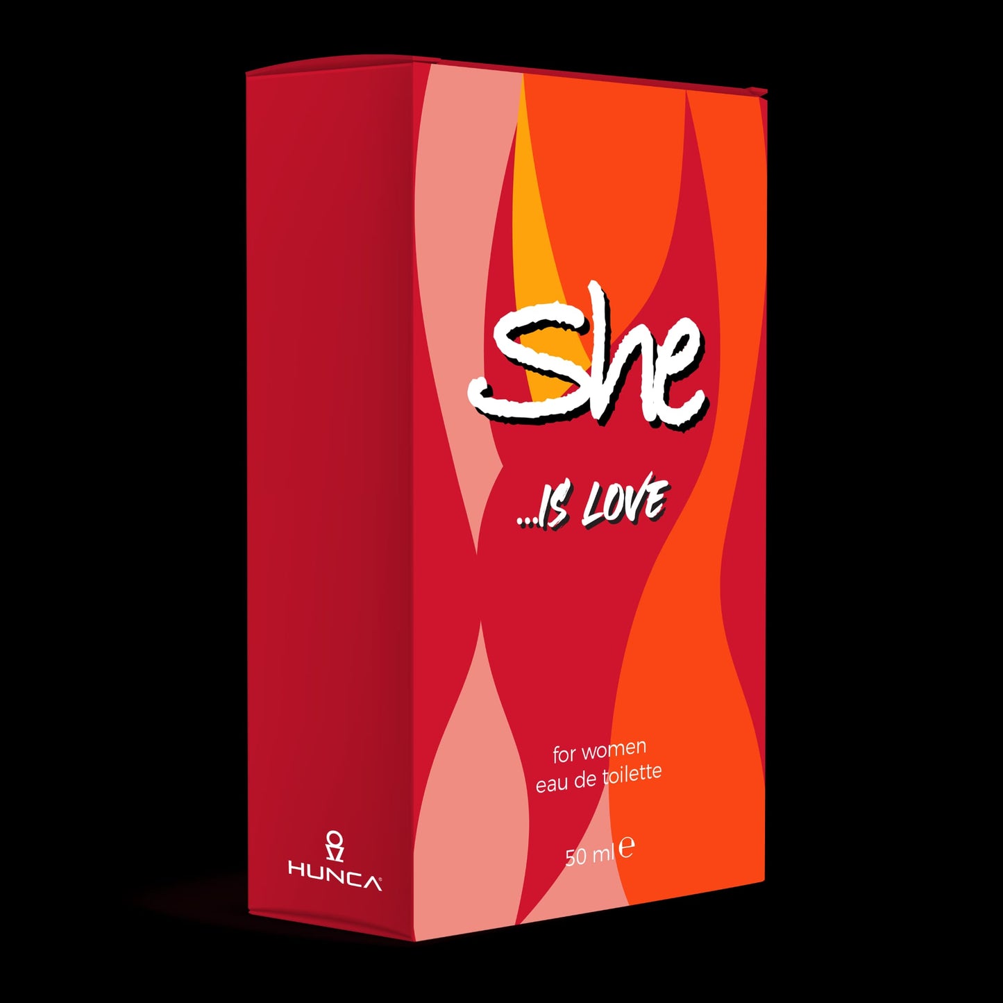 She Is Love Perfume 50ml+Deodorant 150ml Gift Set by Hunca