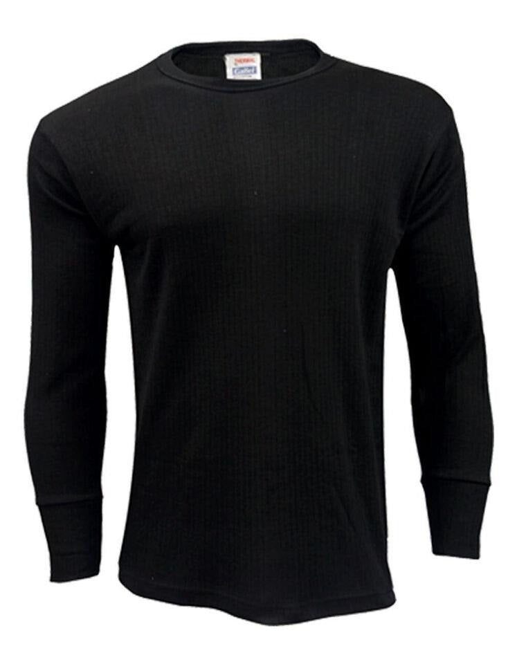 Pack of 3 Thermal T-Shirts or Long Johns Cosy Essentials for Cold Weather S-XXL