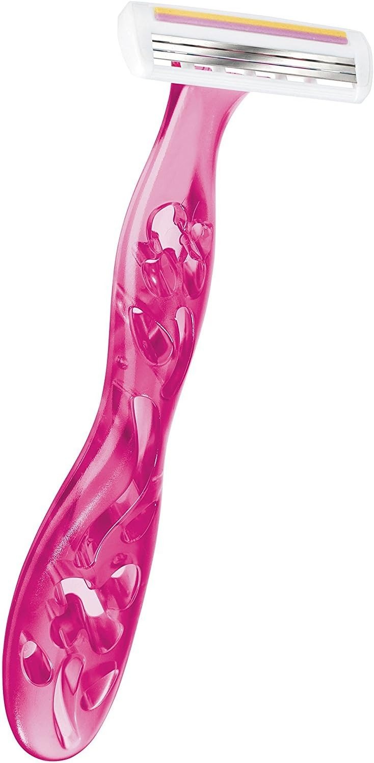 BIC Miss Soleil Colour Collection Triple-Blade Lady Razors, 4 Pack, Free 🚚