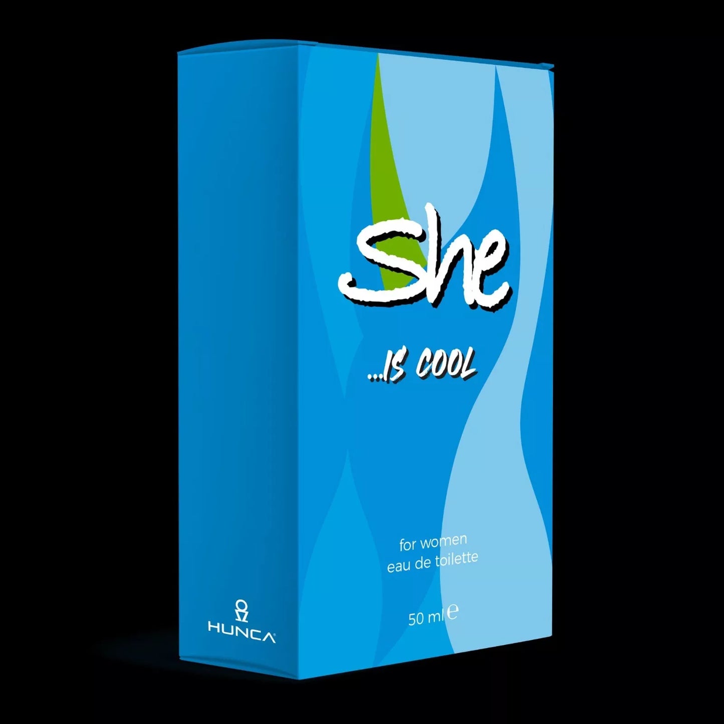 She Is COOL Perfume 50ml by Hunca,Eau de Toilette for Women