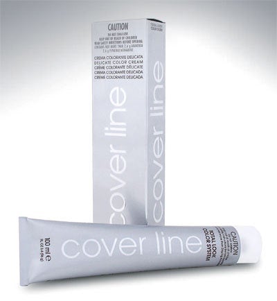 COVER LINE Delicate Hair Color Cream,8.8 Light Beige Blonde