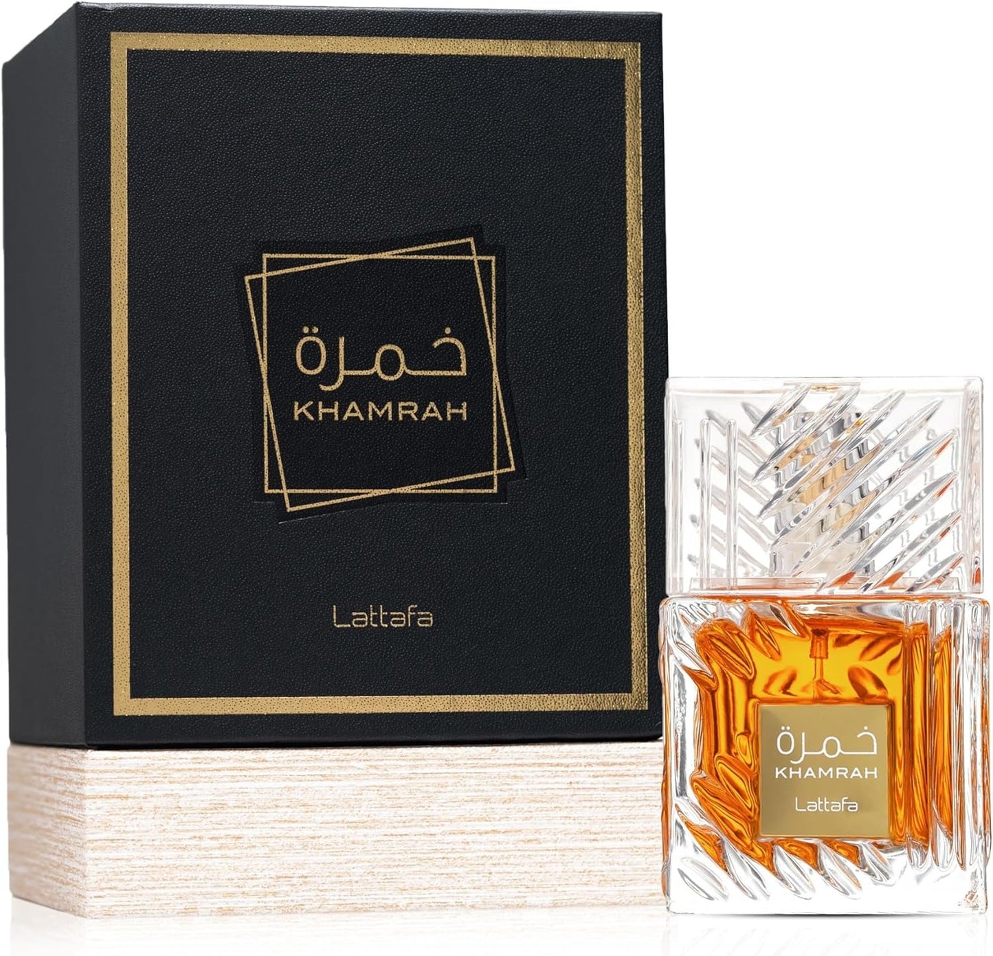 Lattafa Khamrah Eau de Parfum for Men 100ml / 3.4oz – Long Lasting Scent