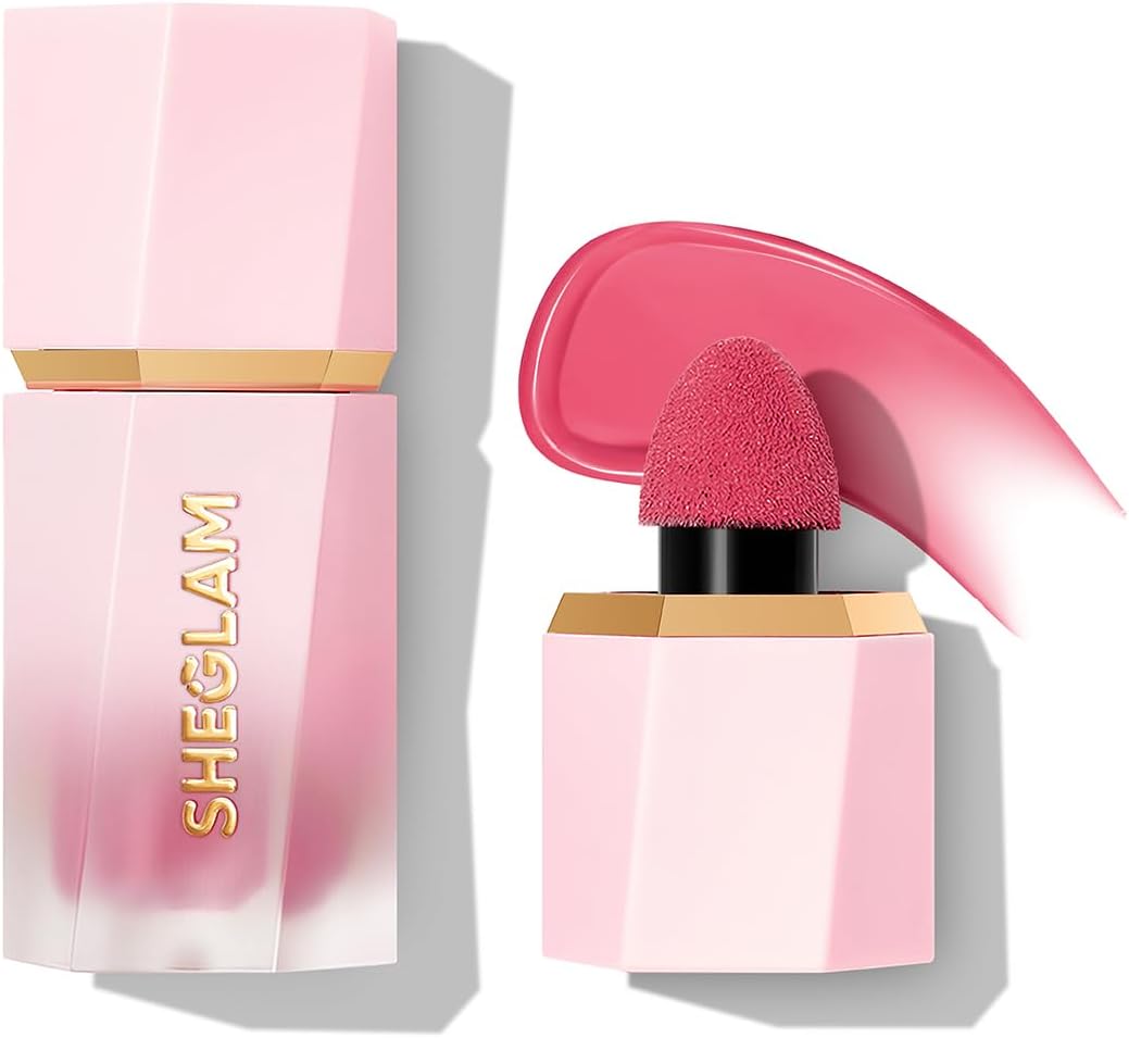 SHEGLAM Color Bloom Liquid Blush Makeup for Cheeks – Matte Finish, Free 🚚
