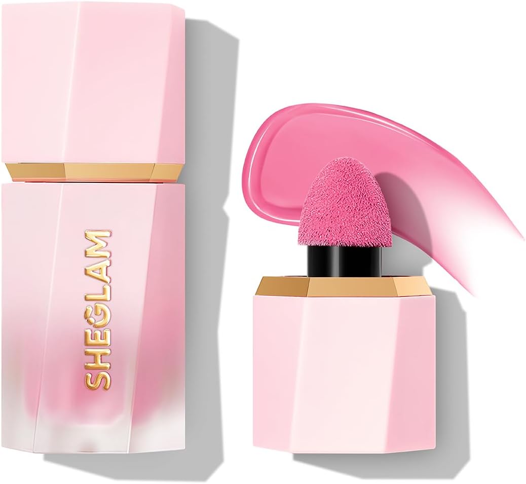 SHEGLAM Color Bloom Liquid Blush Makeup for Cheeks – Matte Finish, Free 🚚