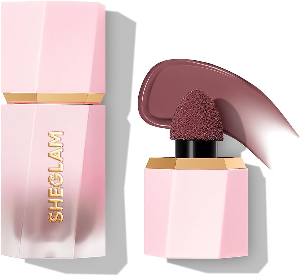 SHEGLAM Color Bloom Liquid Blush Makeup for Cheeks – Matte Finish, Free 🚚