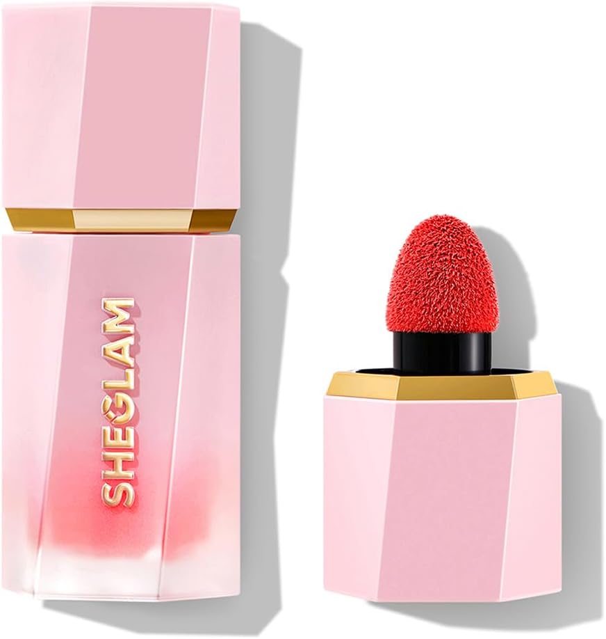 SHEGLAM Color Bloom Liquid Blush Makeup for Cheeks – Matte Finish, Free 🚚