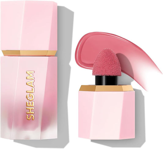 SHEGLAM Color Bloom Liquid Blush Makeup for Cheeks – Matte Finish, Free 🚚