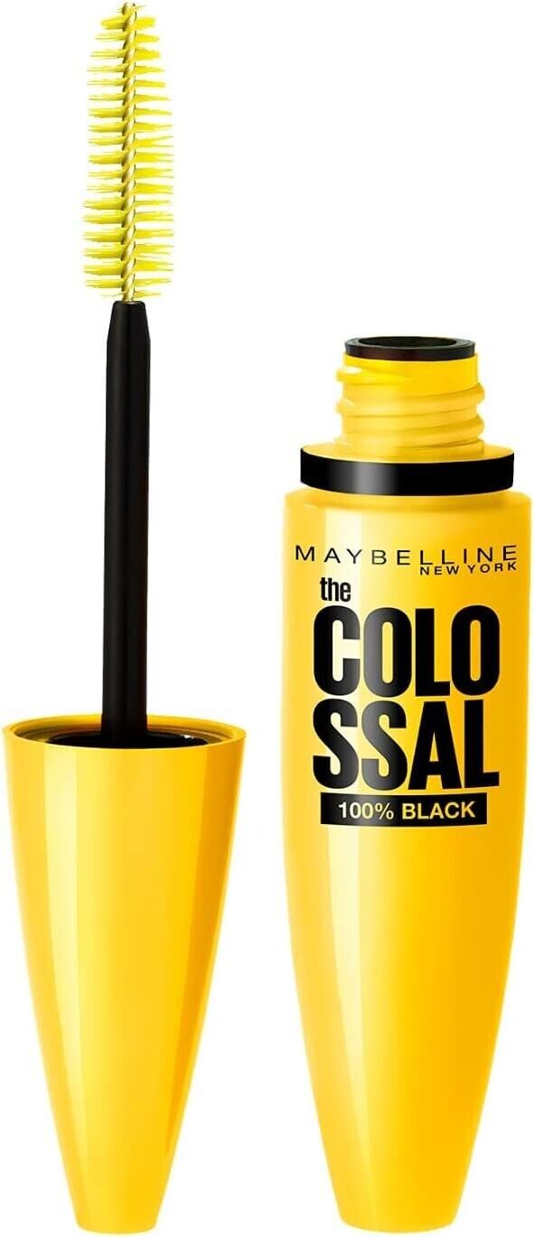 Maybelline Colossal Mascara 100% Black,10.7 ml