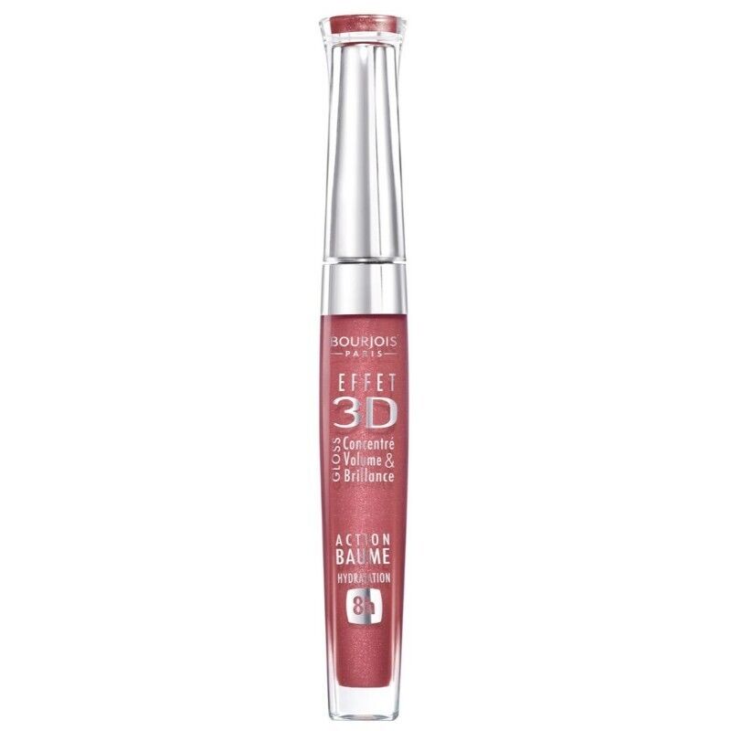 Bourjois Effet 3D Rose Charismatic Lip Gloss 03 Brun Rose Academie,5.7 ml