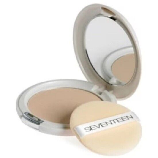 Seventeen Natural Silky Compact Powder,SPF 15&Vitamin E,03 Caramel,12g