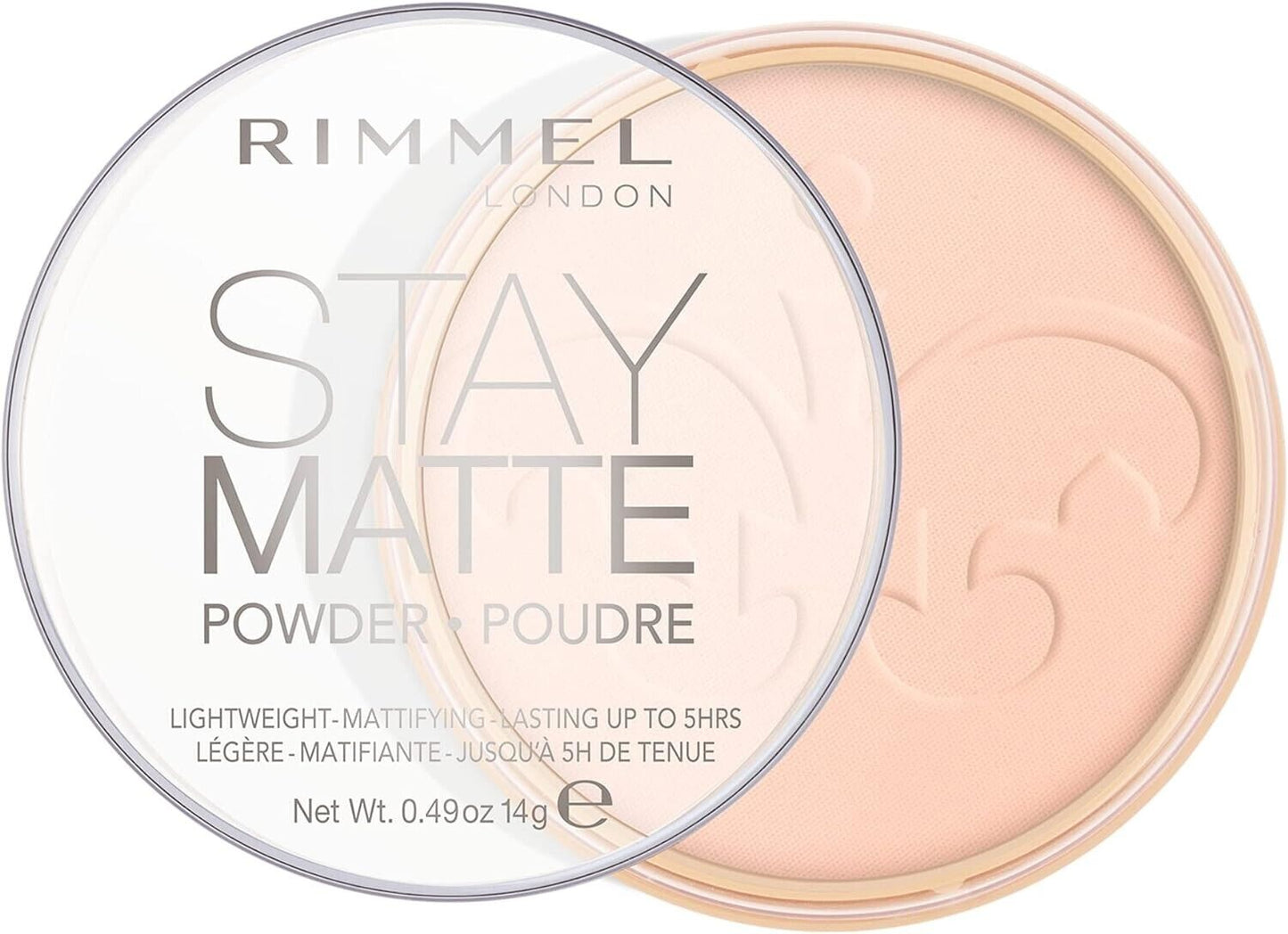 Rimmel Stay Matte Pressed Powder,002 Pink Blossom,14 g