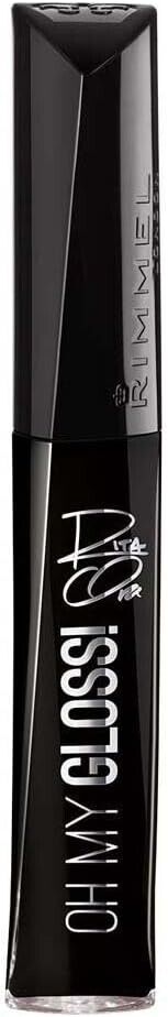 Rimmel Rita Ora Oh My gloss Shades Of Black Lipgloss,830 Rita's Black