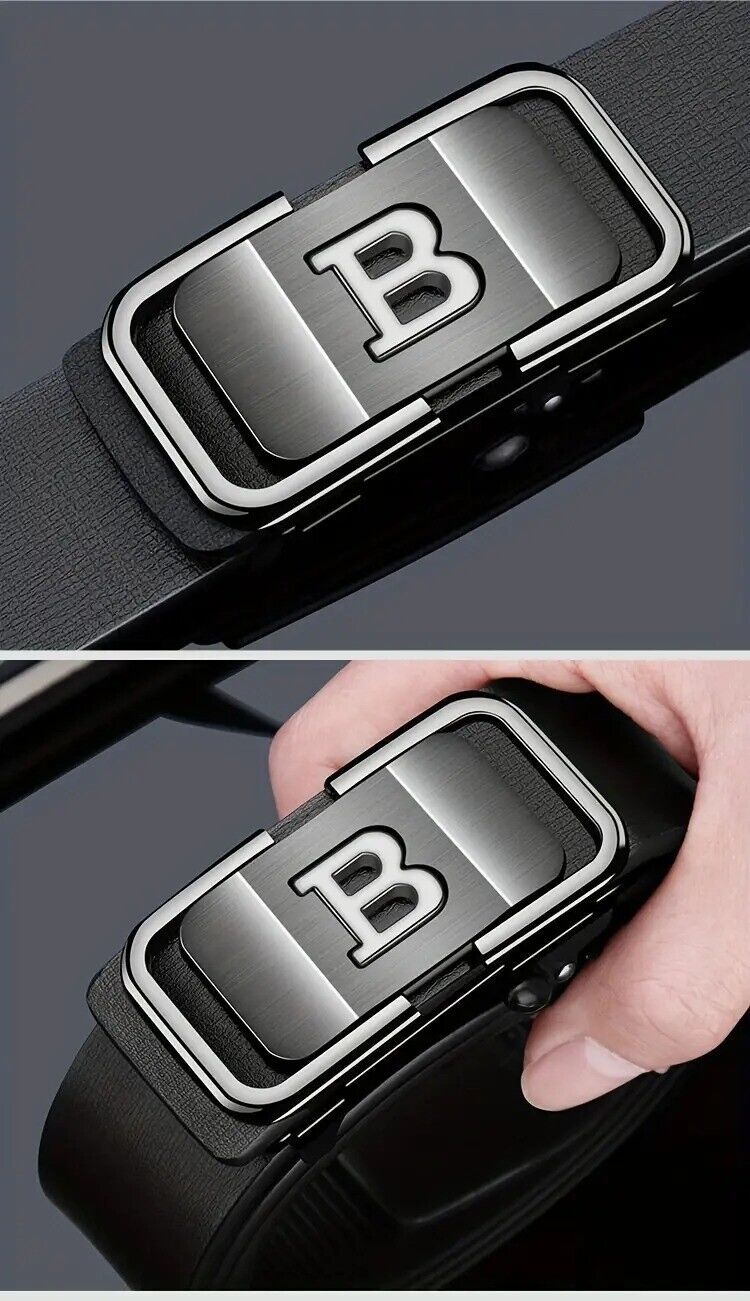 Toothless Inner Wear Belt For Men, Automatic Buckle Belt For Business, Free 🚚