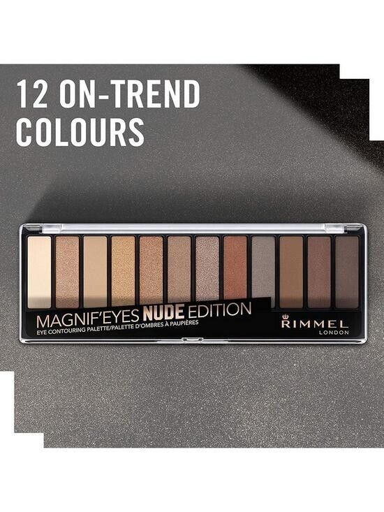 Rimmel Magnif'eyes Eye Contouring Palette Nude Edition 001,14.2 g