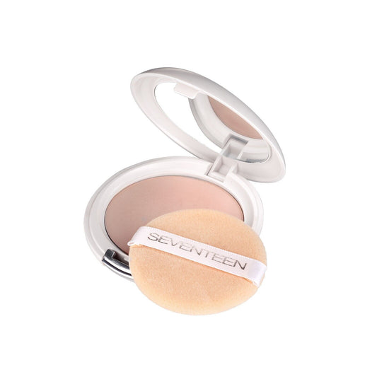 Seventeen Natural Silky Compact Powder,SPF 15&Vitamin E,02 Natural,12g