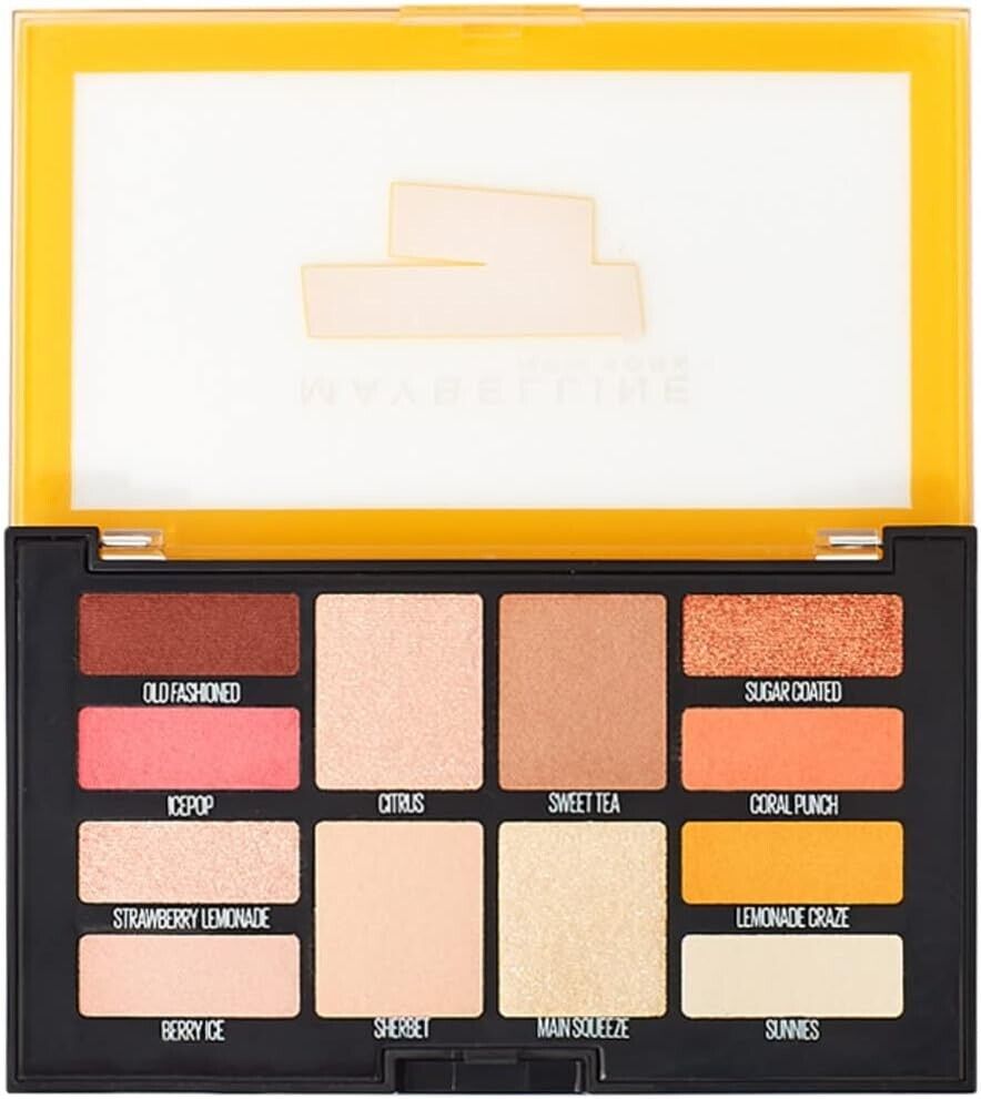 Maybelline New York Eyeshadow Palette Makeup Lemonade Craze,12 g