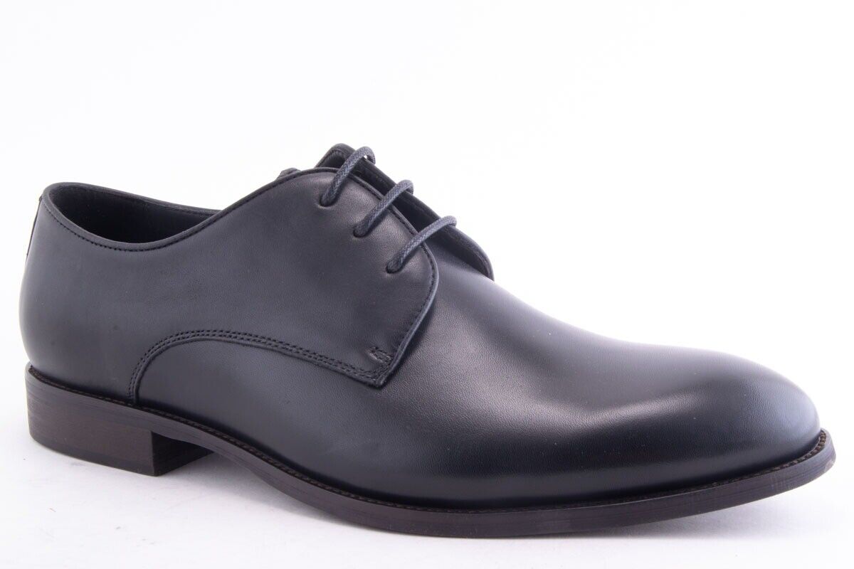 Men's Shoes Natural Leather,Creev,Black cod 826-51