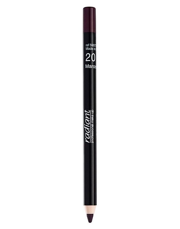 Radiant Softline Waterproof Lip Pencil,20 Maroon, 1.2g,by luxeemporium