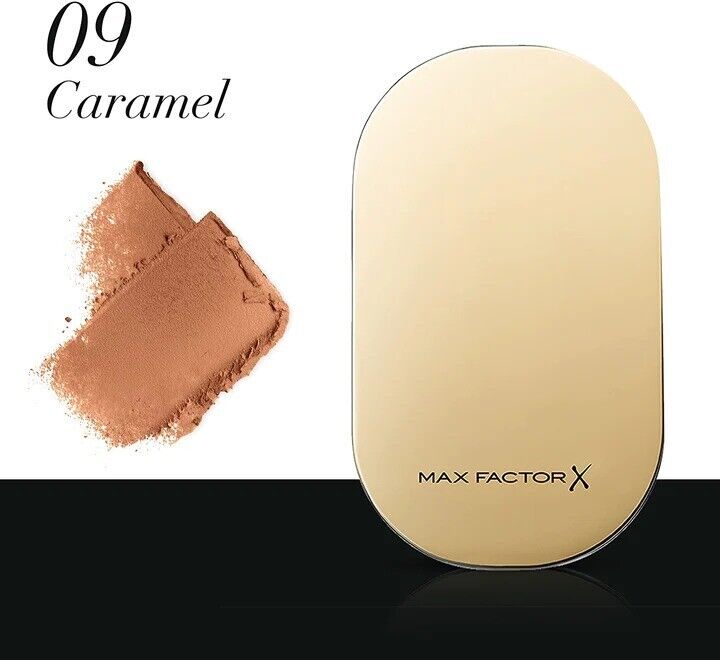 Max Factor Facefinity Compact Powder Foundation,09 Caramel