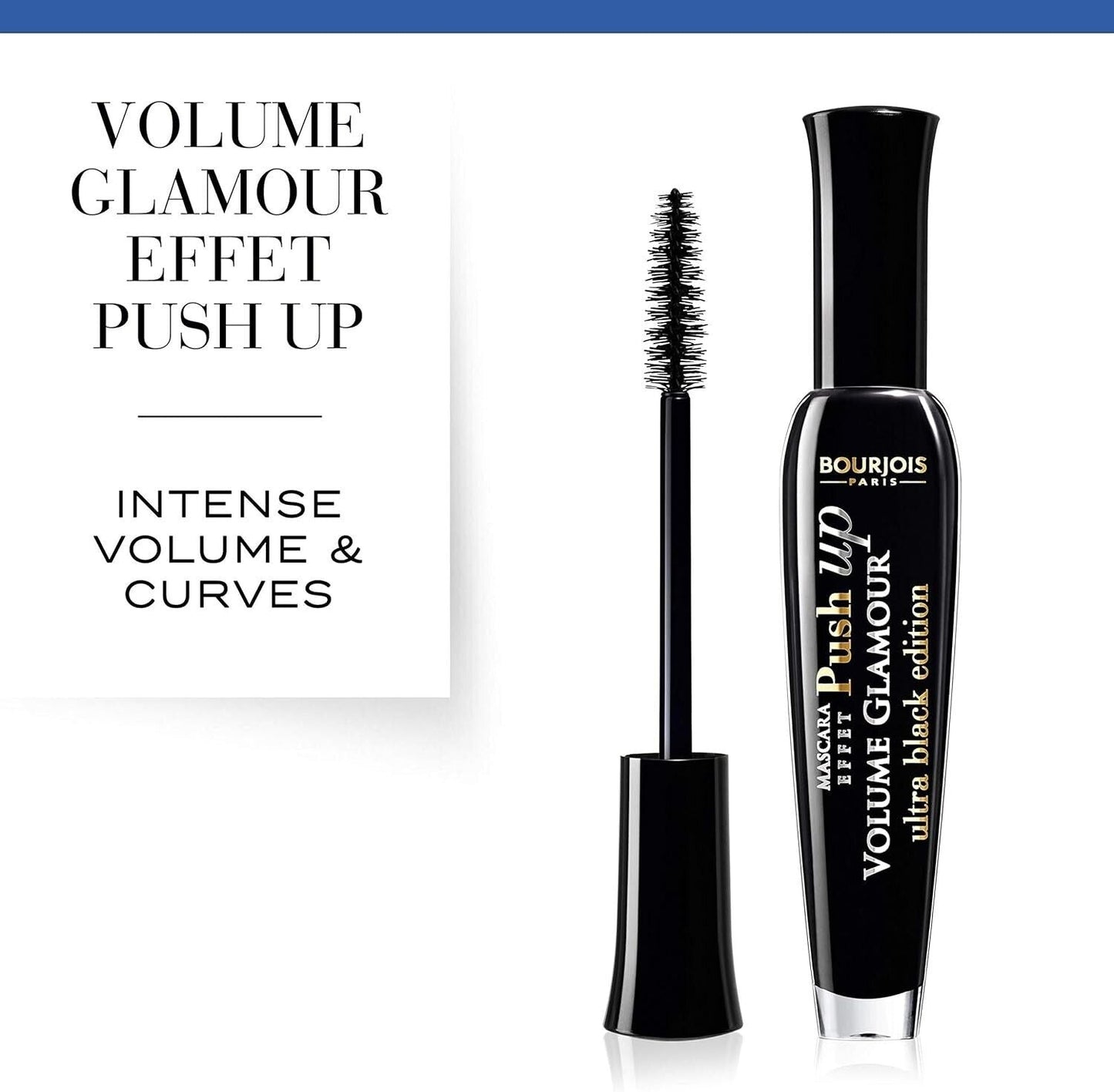 Bourjois Volume Glamour Effet Push Up Volumizing&Curling Mascara 31 Black