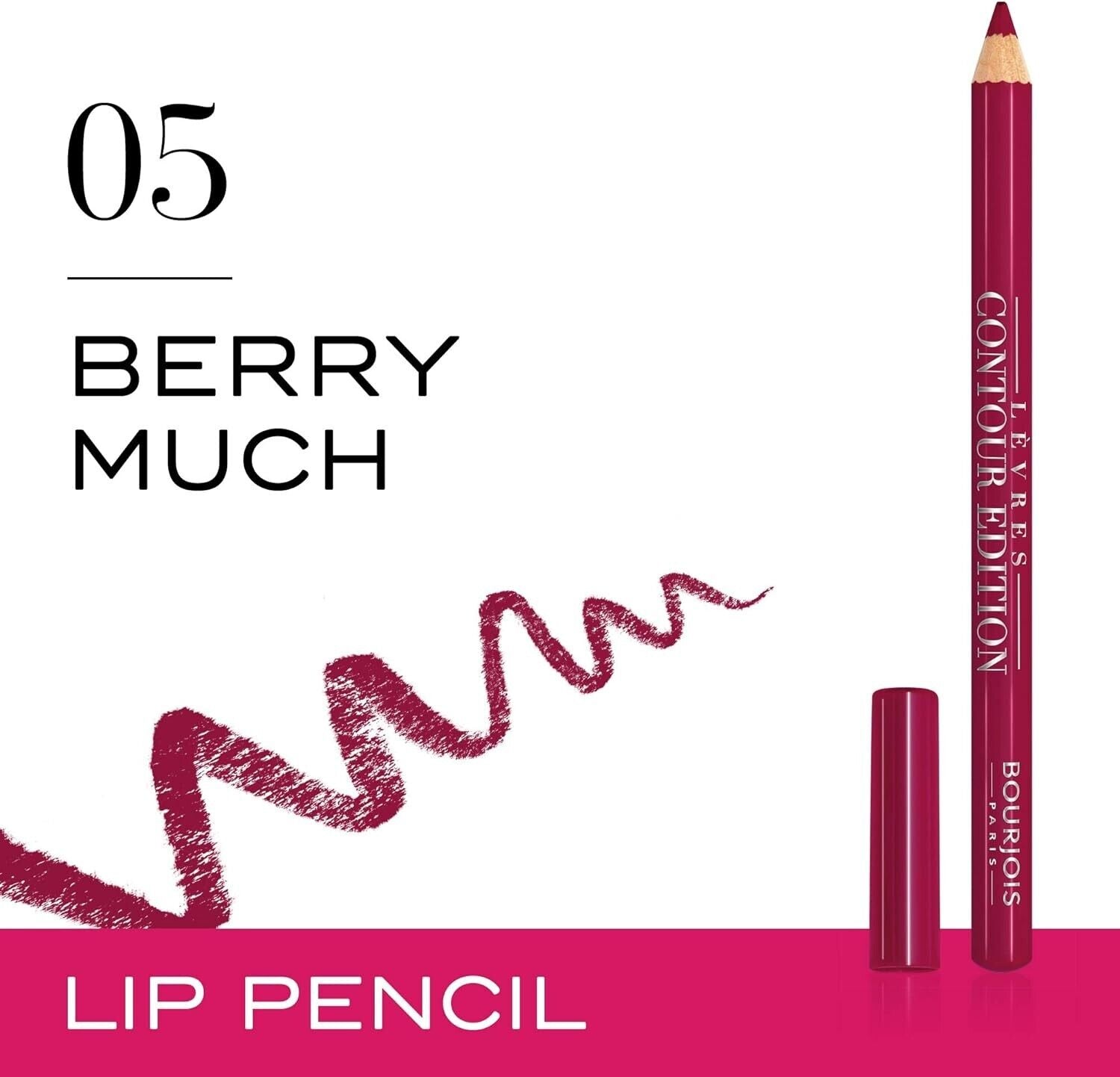 Bourjois Levres Contour Edition Lip Liner  5 Berry Much , 1.14g