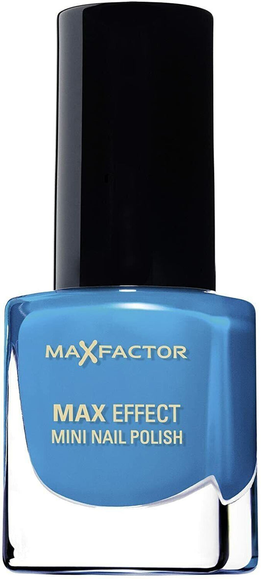 Max Factor Max Effect Mini Nail Polish 35 Candy Blue,4.5 ml