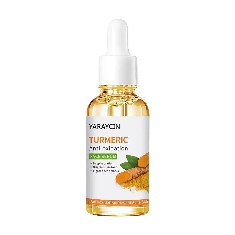 Turmeric Oxidant Resistant Face Serum, Lighten And Even Skin Tone, Moisturizing