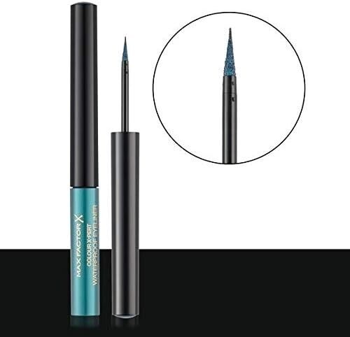 Max Factor Colour X-Pert Waterproof 04 Metalic Turquoise , 3 ml,GENUINE PRODUCT