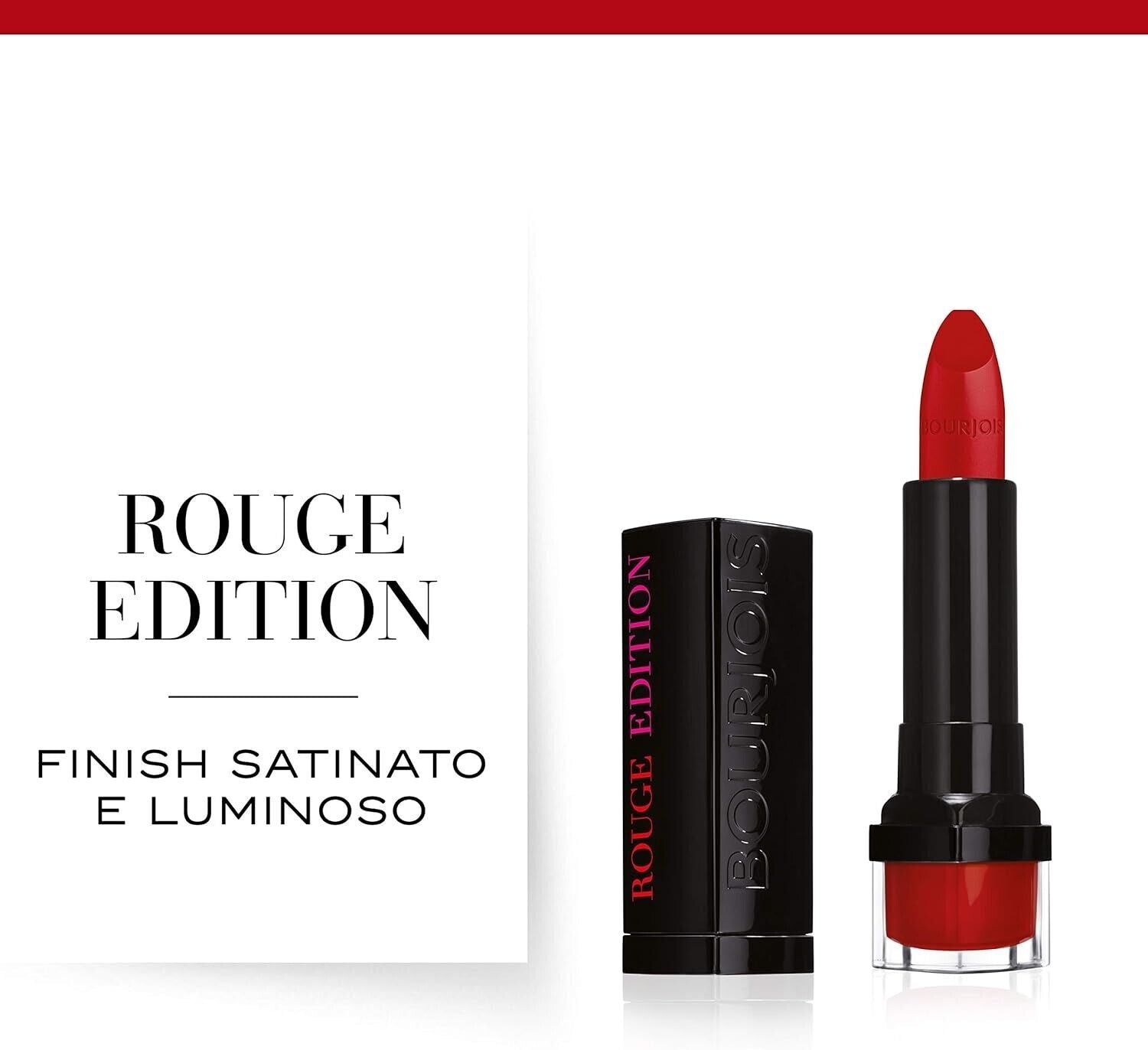 Bourjois Rouge Edition Bullet Lipstick 13 Rouge Jet Set Reds,3.5g