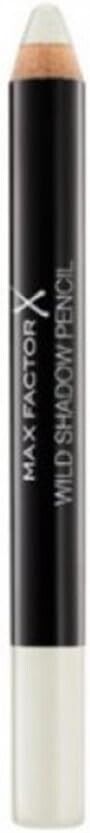 Max Factor Wild Shadow Pencil 2 In 1 Gel Liner Shadow Liner - 30 Ferocious White