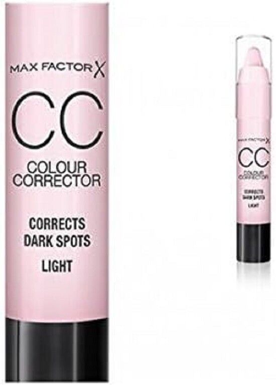 Max Factor CC Colour Corrector Concealer Stick ,Corrects Dark Spots,Light