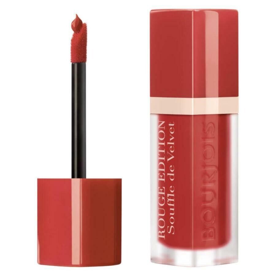 Bourjois Rouge Edition Souffle de Velvet Liquid Lipstick,08 Carameli Mel