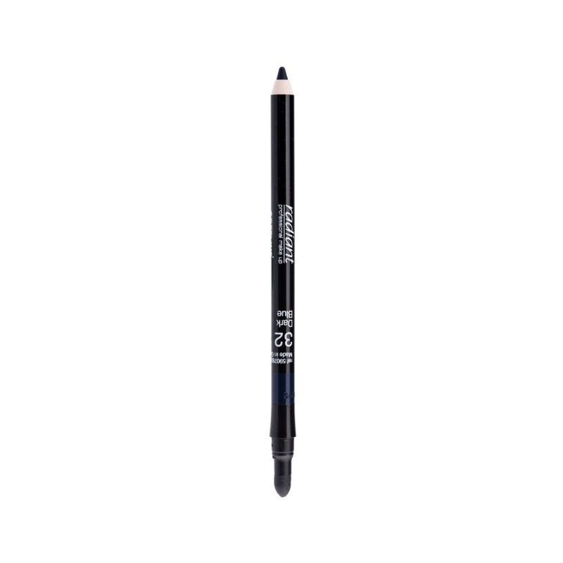 Radiant Softline Waterproof Eye Pencil with Smudging Tool,32 Dark Blue,Free 🚚