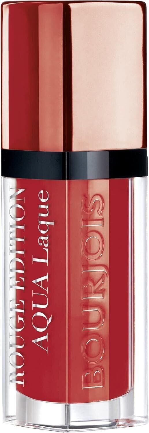 Bourjois Paris Rouge Edition Aqua Laque Lipsticks,05 Red My Lips