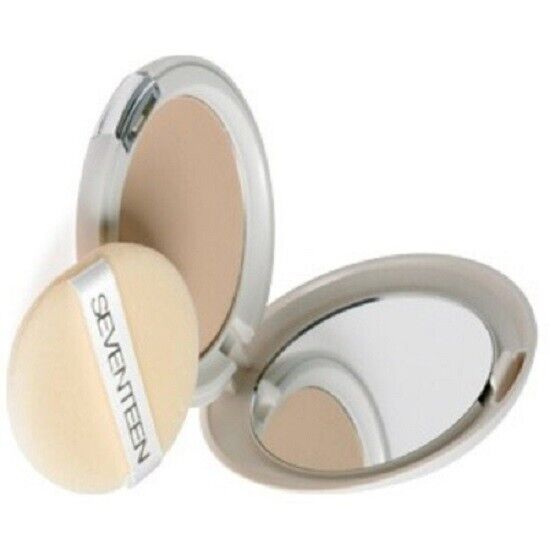 Seventeen Natural Silky Compact Powder,SPF 15&Vitamin E,02 Natural,12g