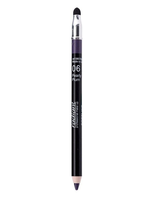 Radiant Softline Waterproof Eye Pencil  with Smudging Tool,6 Pearly Plum,Free 🚚