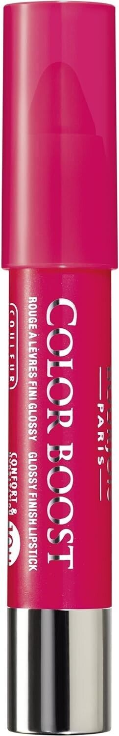 Bourjois ,Color Boost Glossy Finish Lipstick,05 Red Island,SPF 15,2.75 g