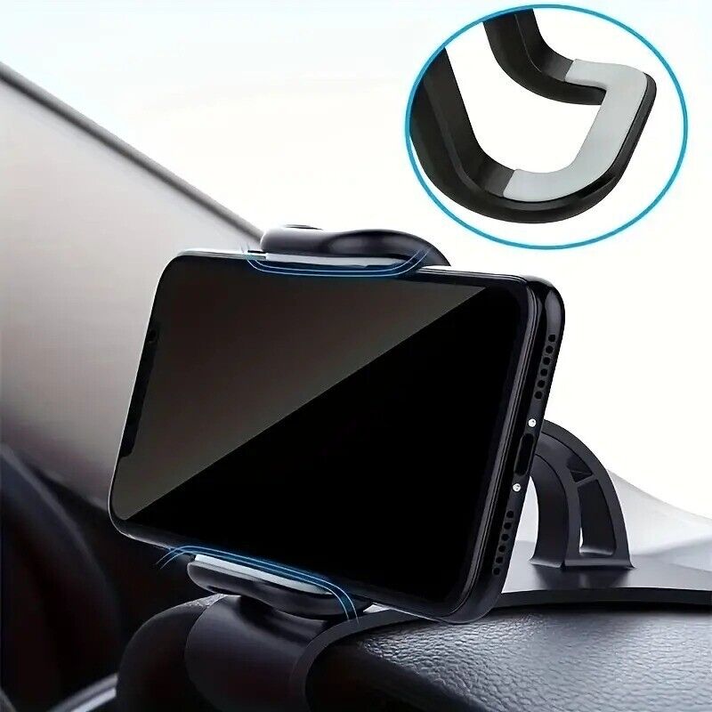 360 Degree Rotating Car Phone Holder, Universal Handsfree Phone Holder, Suitable