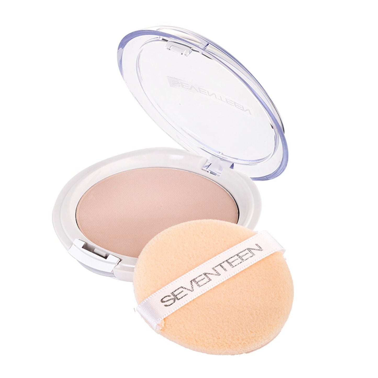 Seventeen Natural Sliky Transparent Compact  Powder No.4,VITAMIN E ,ALOE VERA