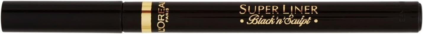 L’Oreal Paris Super Liner Black n Sculpt Eyeliner,01 Extra  Black