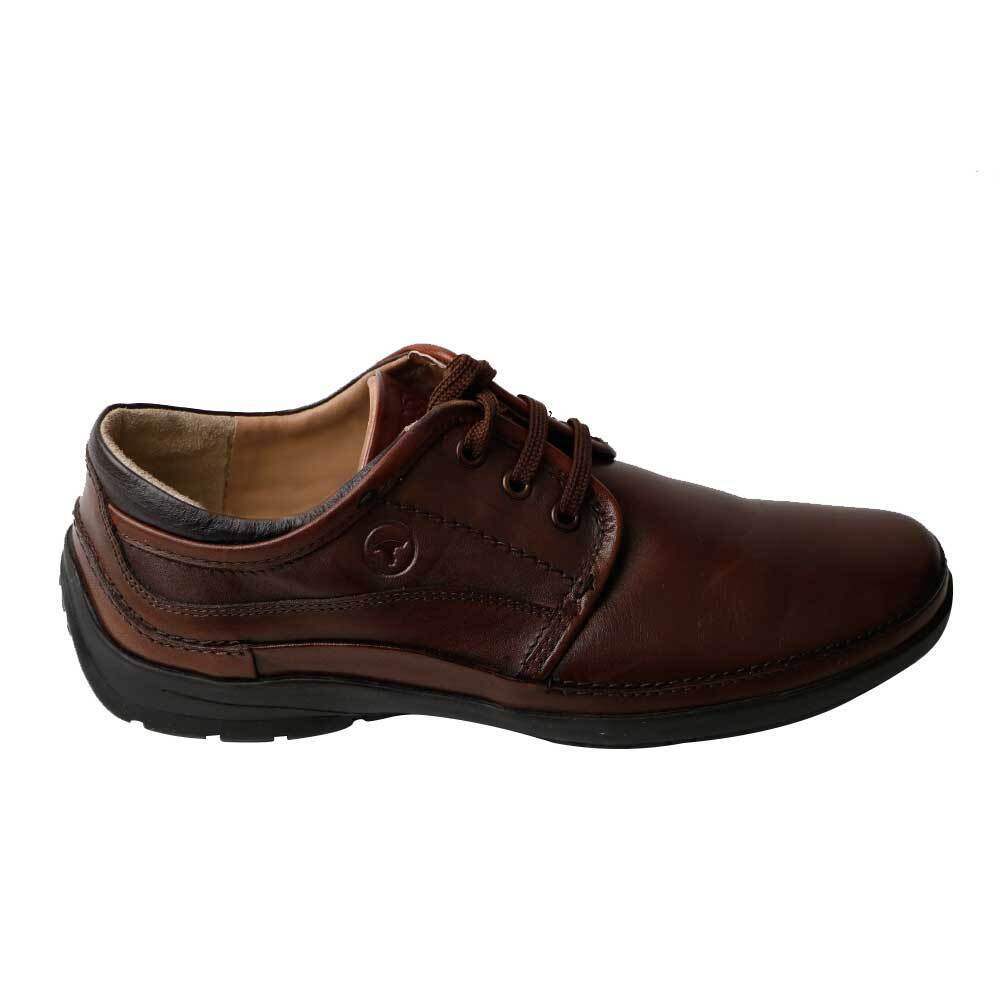 Men's Shoes Casual Natural Leather Gittanos 103, Brown 