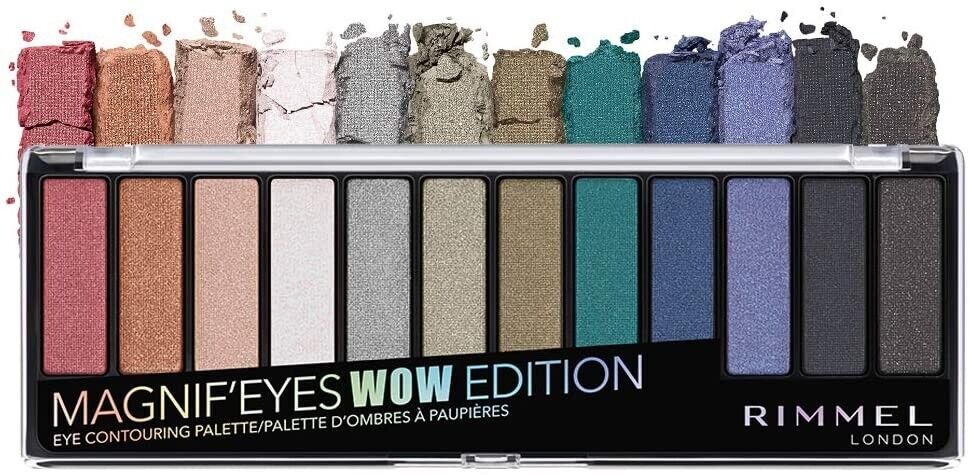 Rimmel Magnif'eyes Eye Contouring Palette 006 Wow Edition,14.2 g